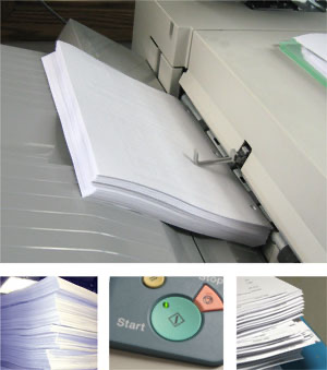 High-speed production copier
